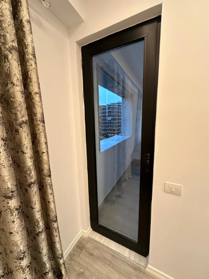Tirane, jepet me qera apartament 1+1 Kati 4, (urban gate)