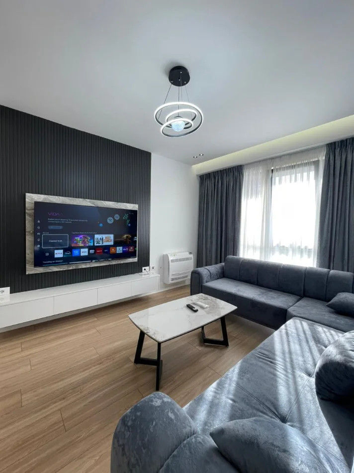 Tirane, jepet me qera apartament 1+1 Kati 5, 68 m² (Astir, Rezidenca Urban Gate)