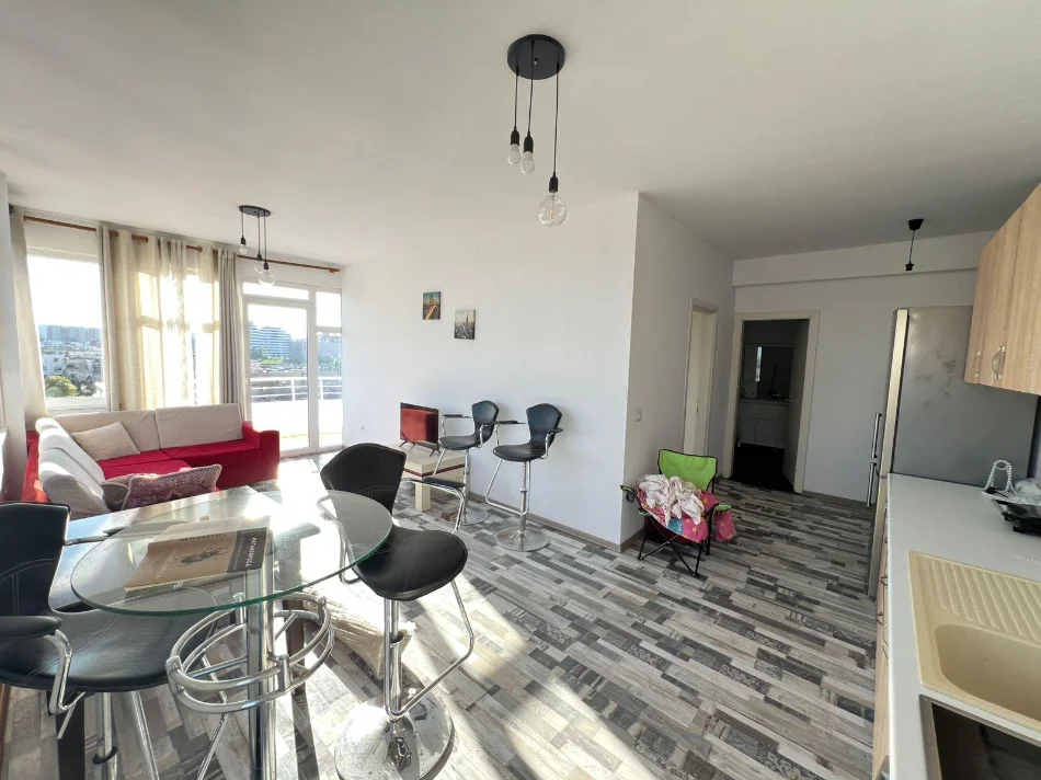 Tirane, jepet me qera apartament 1+1+Ballkon Kati 6, 66 m² 650 € (Vasil Shanto)