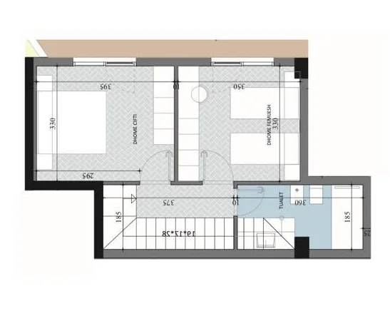 Tirane, shitet apartament duplex Dublex Kati 0, 127 m² 127.230 € (Paskuqan)