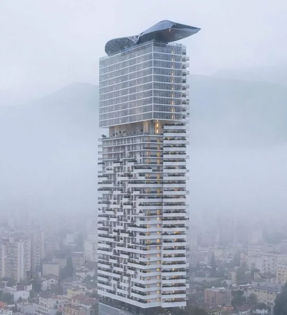 Tirane, shitet 1+1 Kati 21, 101 m² 274.620 € (44 tower)