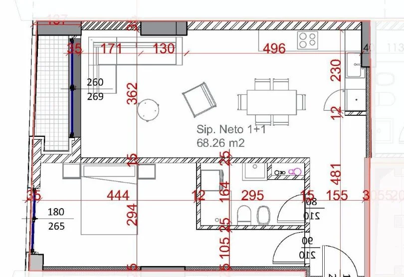 Tirane, shitet apartament 1+1 Kati 3, 70 m² 145.000 € (ish fusha)