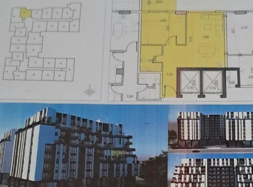 Tirane, shitet apartament 1+1 Kati 3, 66 m² 69.333 € (paskuqan)