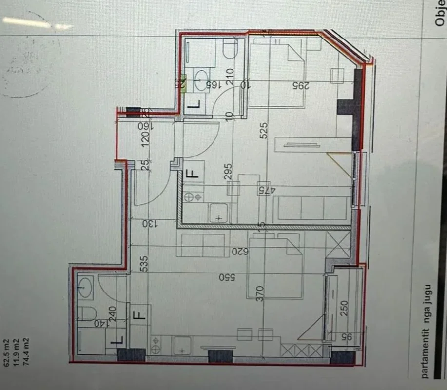 Tirane, shes garsonier Studio Kati 4, 167.000 € 