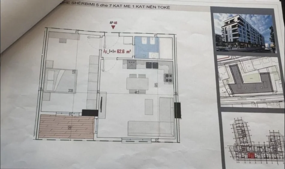 Tirane, shitet apartament 1+1 , 73 m² 91.100 € (ILIRIA RESIDENCE, PASKUQAN)