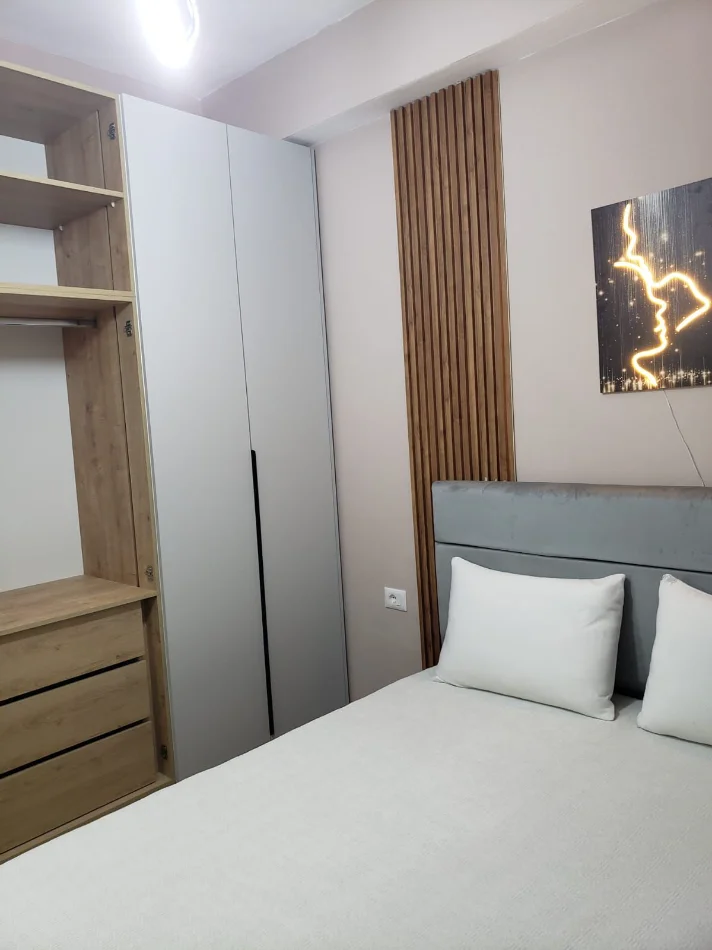 Tirane, jepet me qera apartament 1+1 Kati 2, (Ali Demi)