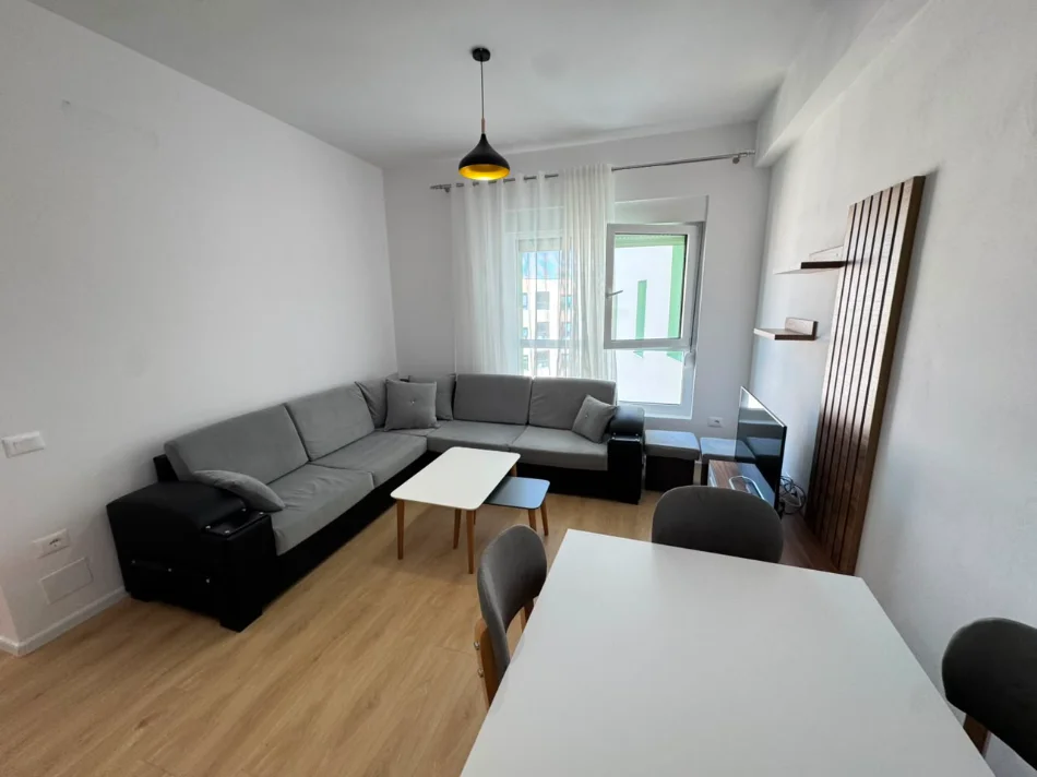 Tirane, jepet me qera apartament 1+1 Kati 7, (Ali Demi)