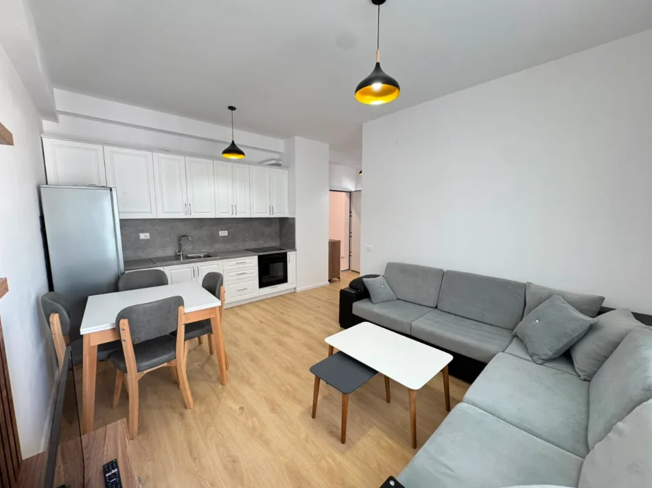 Tirane, jepet me qera apartament 1+1 Kati 7, (Ali Demi)