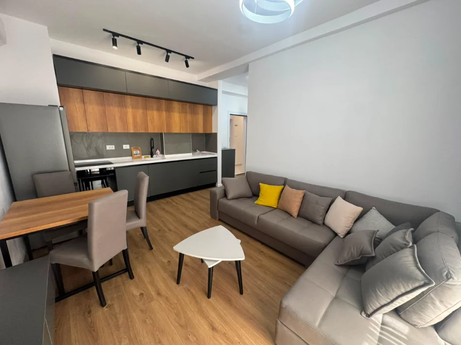 Tirane, jepet me qera apartament 1+1 Kati 5, (Ali Demi)