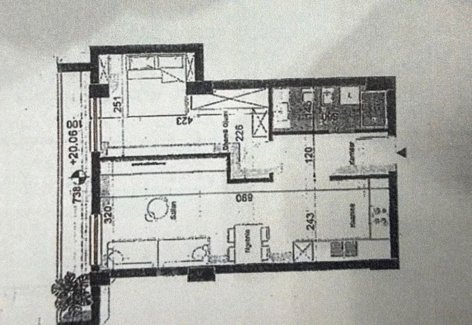 Tirane, shitet apartament 1+1+Ballkon Kati 5, 73 m² 304.080 € (Unico) ‼️‼️‼️ SUPER ÇMIM ‼️‼️‼️ 🏡