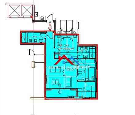 Tirane, shitet apartament 2+1+Ballkon Kati 4, 91 m² 136.000 € (RRUGA ZHEGU,ALI DEMI)