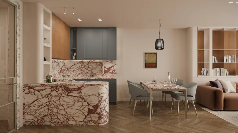 Tirane, shitet apartament 3+1 Kati 4, 130 m² 450.000 € (Blloku)