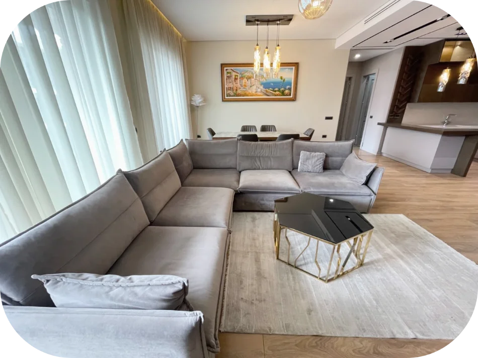 shitet apartament 2+1+Ballkon , 140 m² (Kompleksi Delijorgji, Rruga e Kavajës)