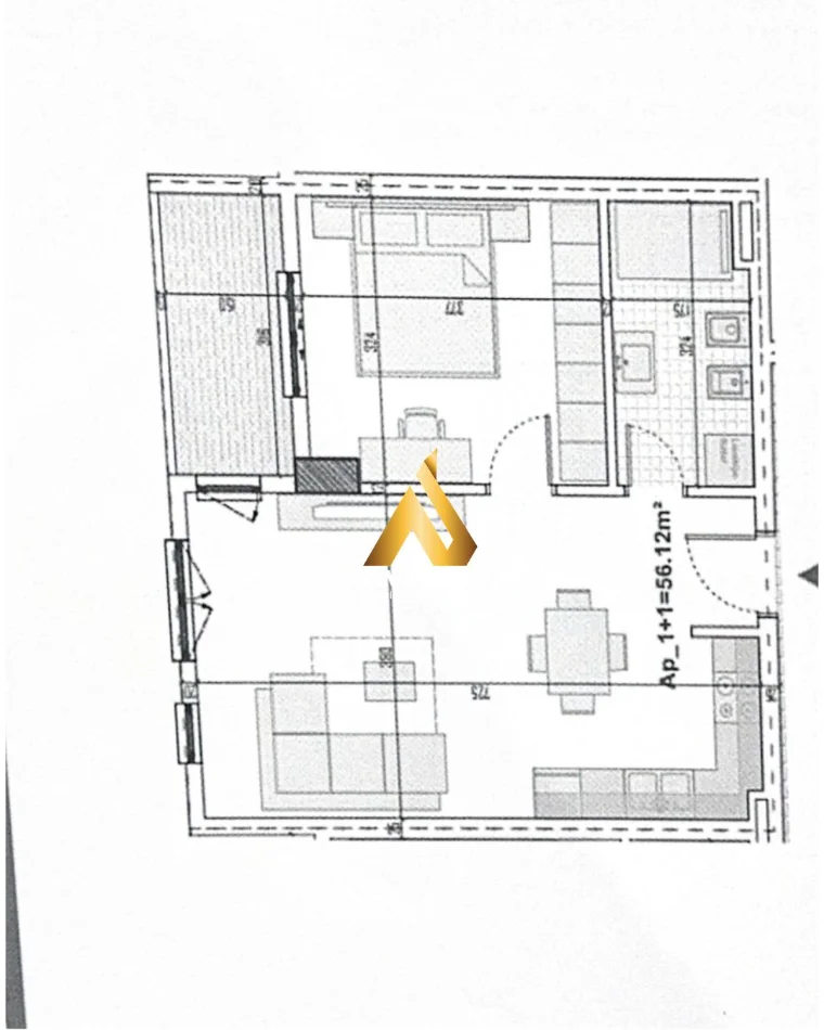 Tirane, shitet apartament 1+1 Kati 4, 65 m² 84.500 € (Rruga Lidhja e Prizrenit)