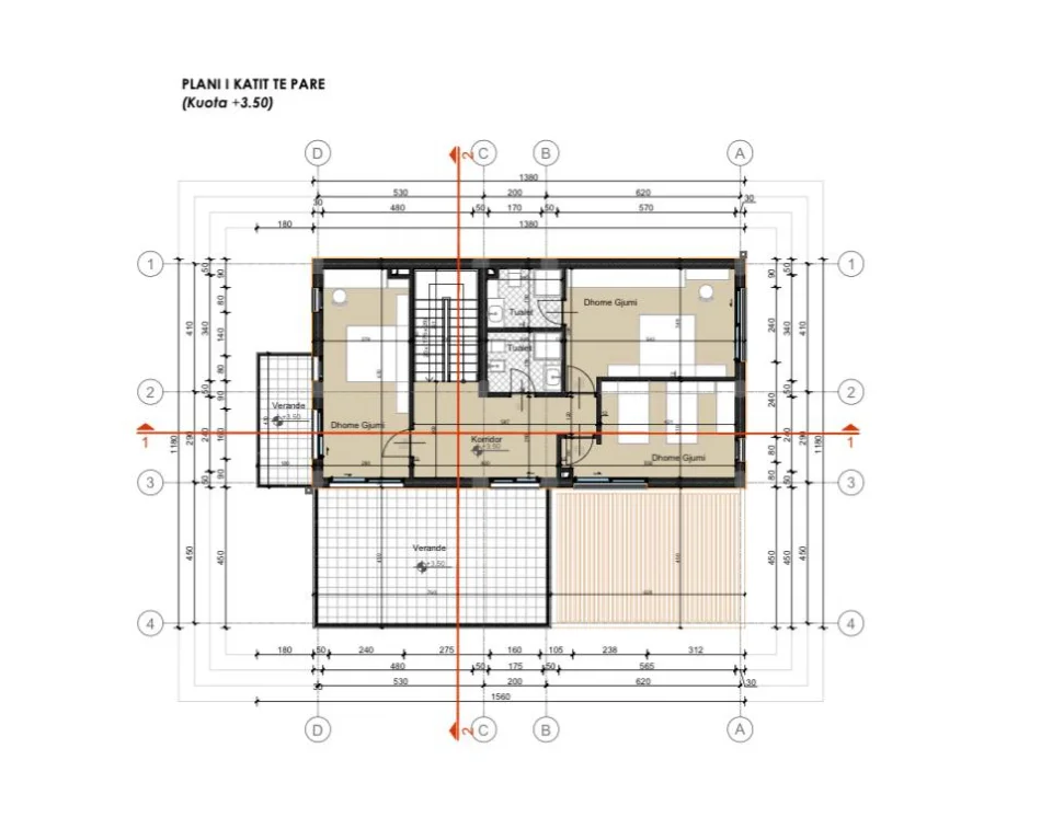 Durres, shitet Vile 4+1 Kati 0, 370 m² 910.000 € (Hamallaj)