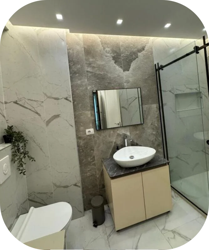 Tirane, jepet me qera apartament 1+1+Ballkon Kati 5, 70 m² 630 € (Unaza e Re, Tiranë)