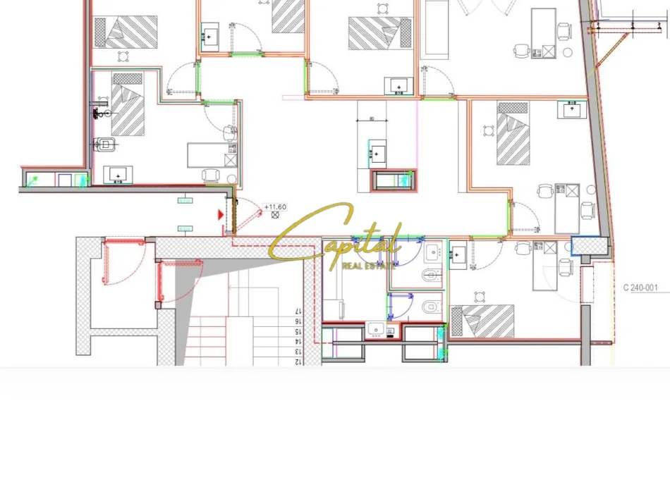 Tirane, jepet me qera zyre Kati 7, 150 m² 5.000 € (REZIDENCA VERTICAL FOREST)