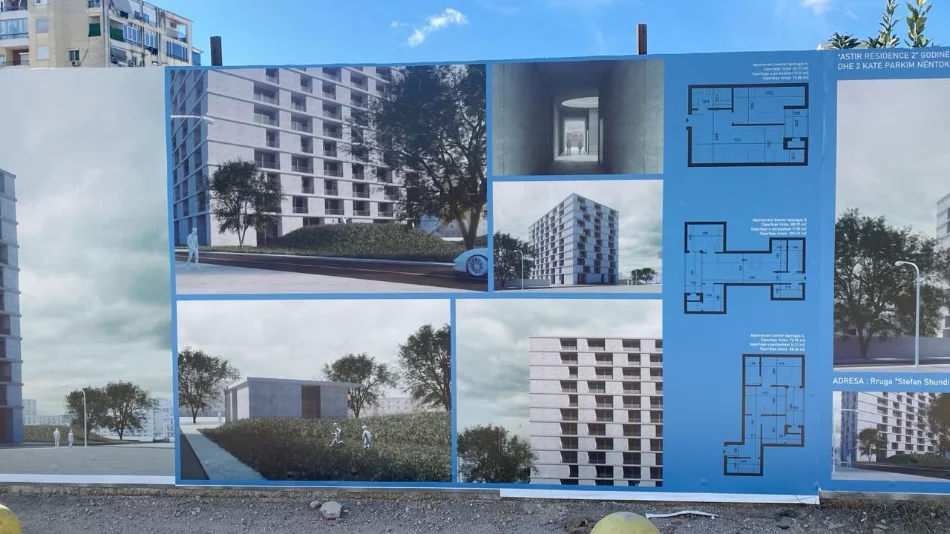 Tirane, shitet apartament 1+1 Kati 1, 76 m² 90.600 € 
