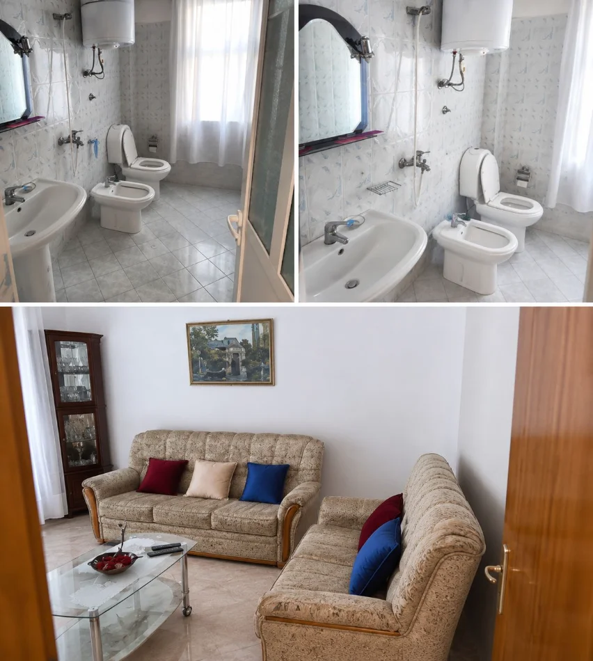Berat, shitet apartament 1+1+Aneks+Ballkon Kati 0, 88 m² 73.000 € (Lagjja Deshmoret e Kombit, mbrapa Shkolles Mekanike, Berat)