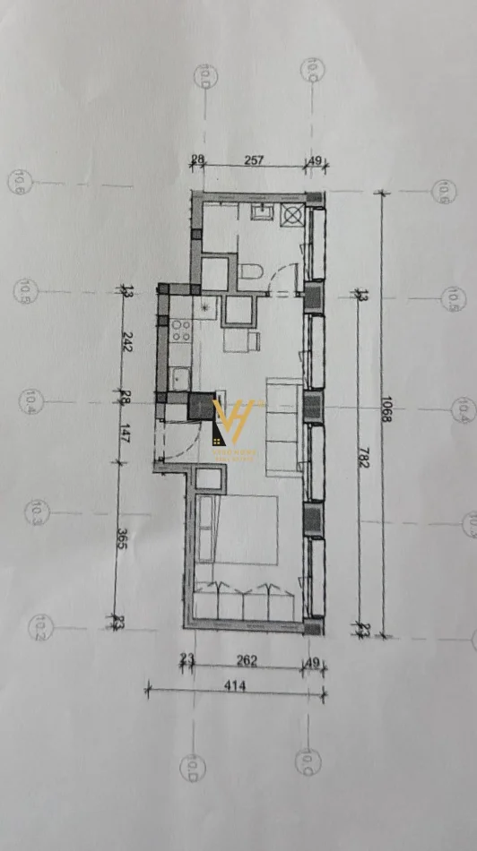 Tirane, shitet garsonier Kati 2, 43 m² 87.000 € (ALI DEMI)