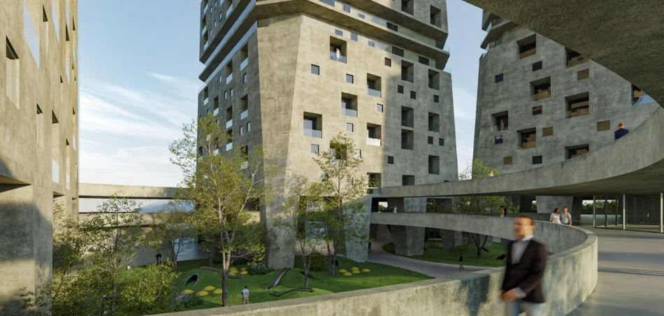 Tirane, shitet apartament 2+1+Ballkon Kati 15, 125 m² 225.306 € (Shqiponja Square Building)