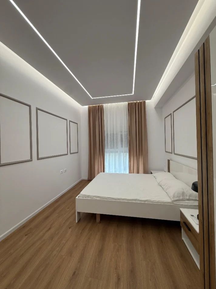 Tirane, jepet me qera apartament 1+1 Kati 4, 500 € (REZIDENCA KADIU ALI DEM)