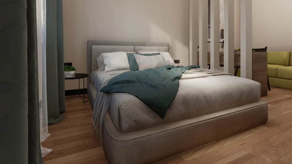 Tirane, shitet apartament 1+1 Kati 4, 30 m² (Bllok)