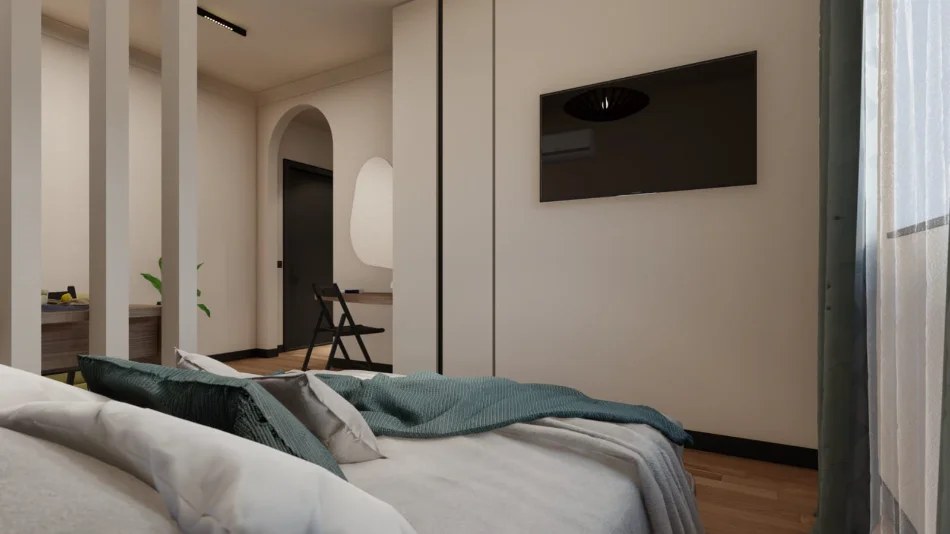 Tirane, shes garsonier Studio Kati 4, 30 m² 110.000 € (Bllok)