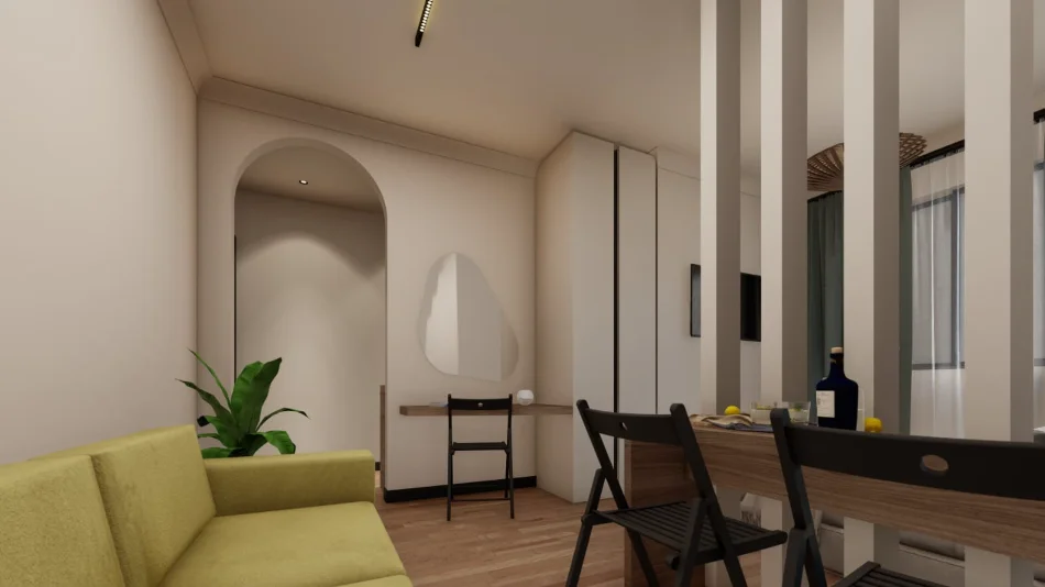 Tirane, shitet apartament 1+1 Kati 4, 30 m² (Bllok)