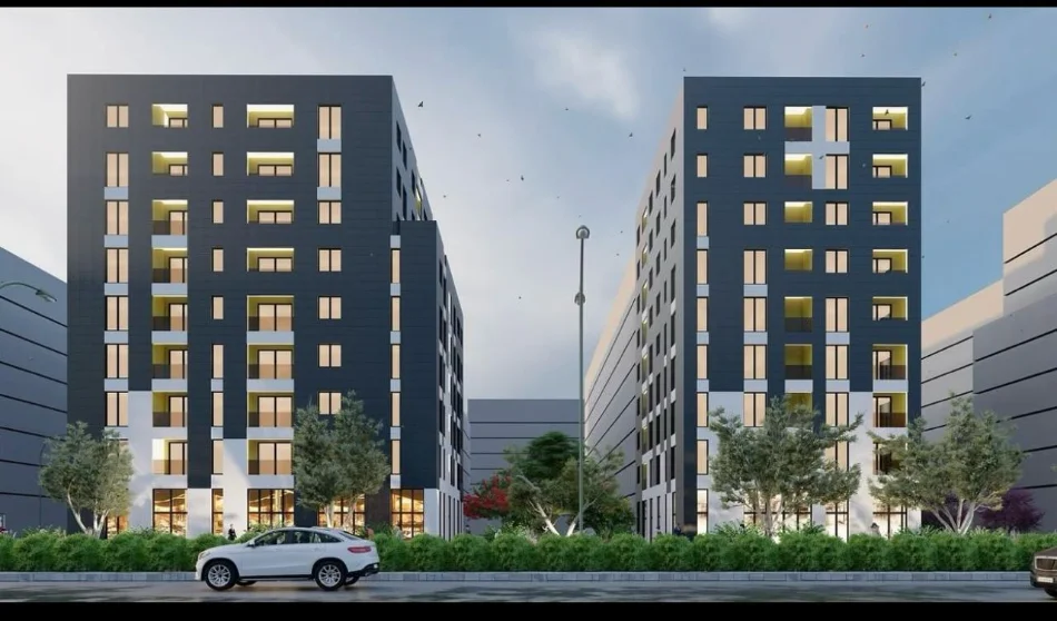 Tirane, shitet apartament 2+1+Ballkon Kati 5, 115 m² 150.000 € (Tek kthesa e Kamzes, Kompleksi Tirana Entry III)