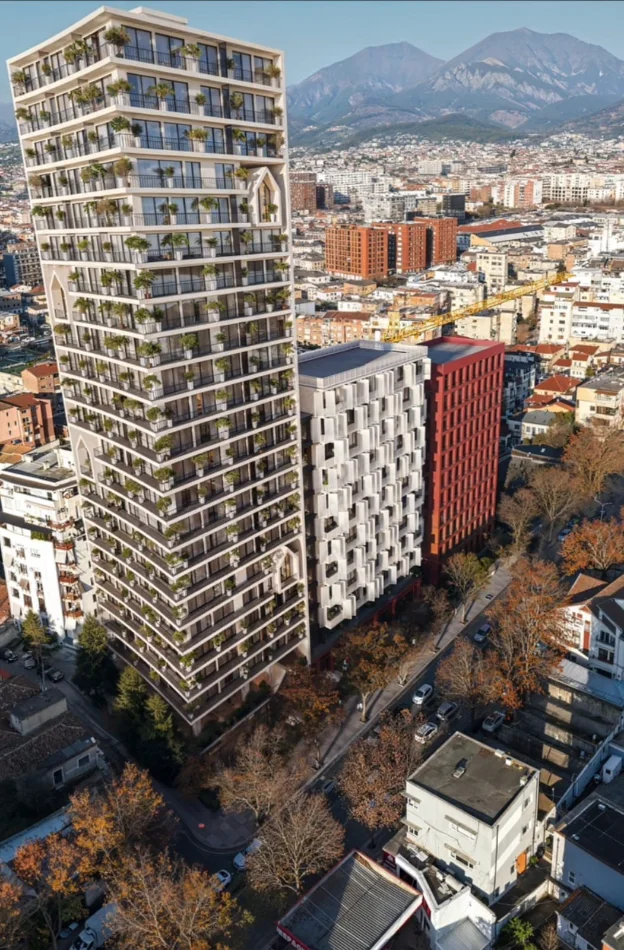 Tirane, shitet apartament 1+1 Kati 12, 60 m² 144.912 € (Rruga Ferit Xhajko)