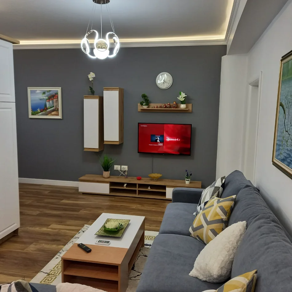 Tirane, jepet me qera apartament 1+1 Kati 4, 70 m² 650 € (Rruga Margarita Tutulani)