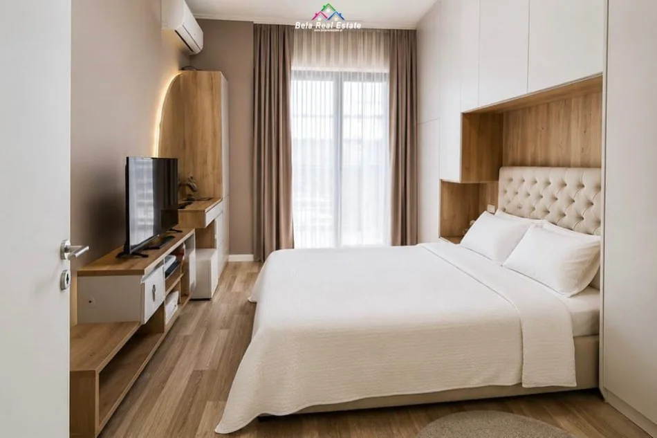 Tirane, jepet me qera apartament 1+1+Ballkon Kati 8, 70 m² 1.200 € (teodor keko)