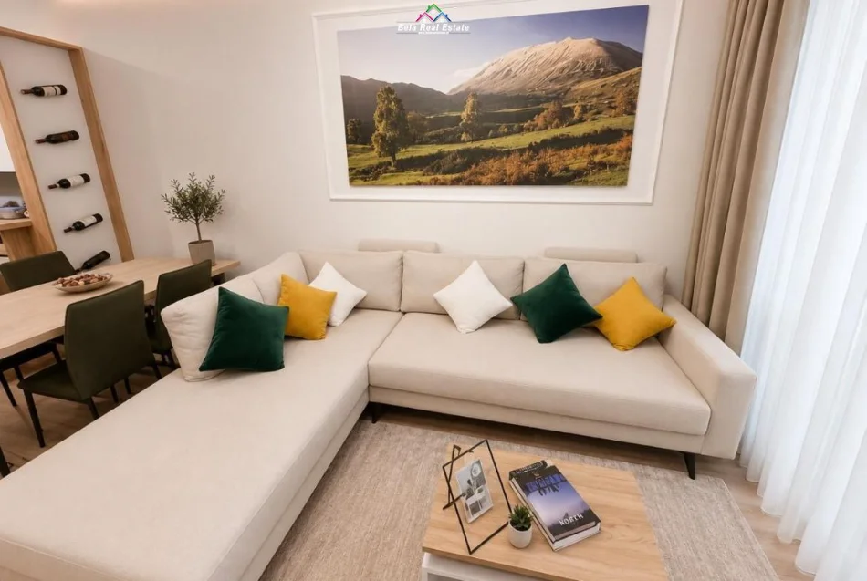 Tirane, jepet me qera apartament 1+1+Ballkon Kati 8, 70 m² 1.200 € (teodor keko)