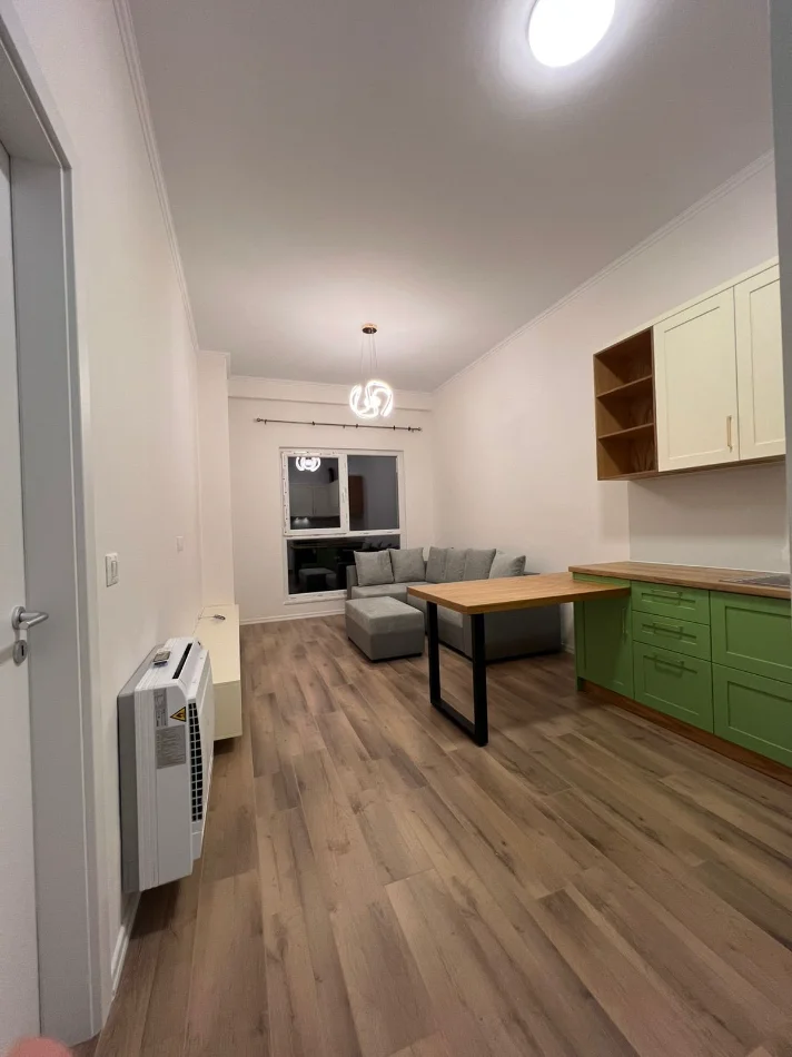 Tirane, jepet me qera apartament 1+1 Kati 5, 580 € (Laprake)