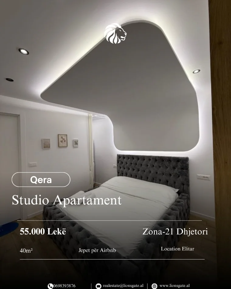 Tirane, jap me qera apartament Studio , 40 m² 550 € 