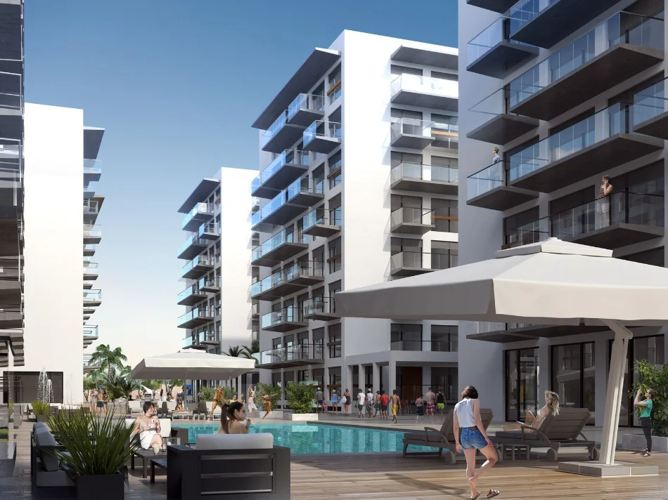 Shengjin, shitet apartament 2+1+Ballkon Kati 6, 108 m² 119.889 € (Holiday Inn Residence, Shëngjin)