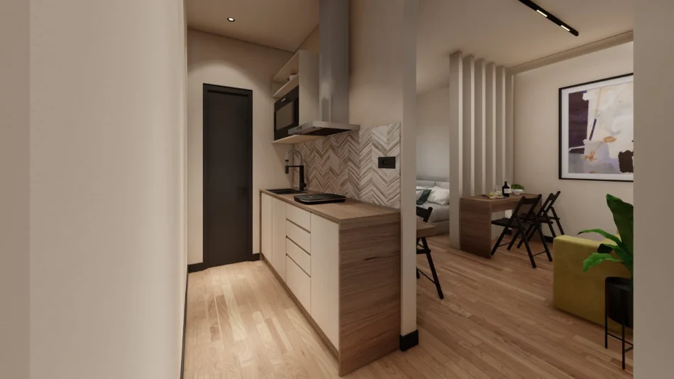 Tirane, shitet garsonier Kati 4, 50 m² 110.000 € (Prane Bllokut)
