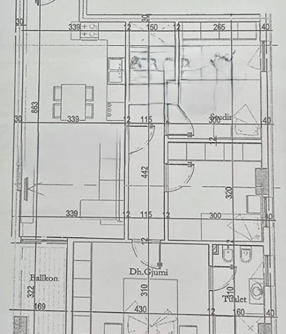 Tirane, shitet apartament 2+1 , 110 m² 165.000 € (TIRANA ENTERY 2)