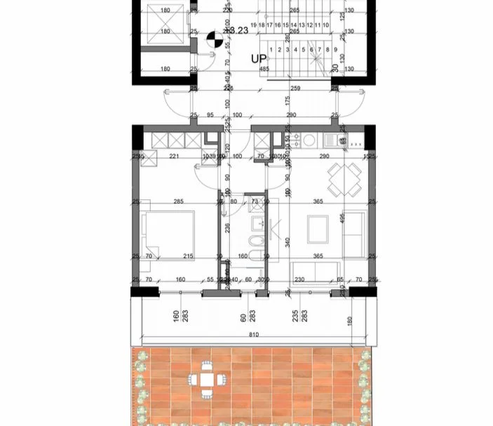Tirane, shitet apartament 1+1+Ballkon Kati 1, 118 m² 225.000 € (Tulipan Residence, TEG)