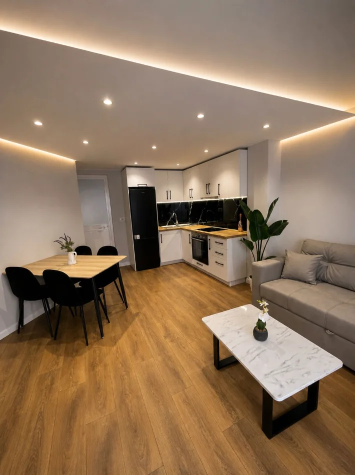 Tirane, shitet apartament duplex Dublex Kati 0, 66 m² 128.000 € (Liqeni i Thate)