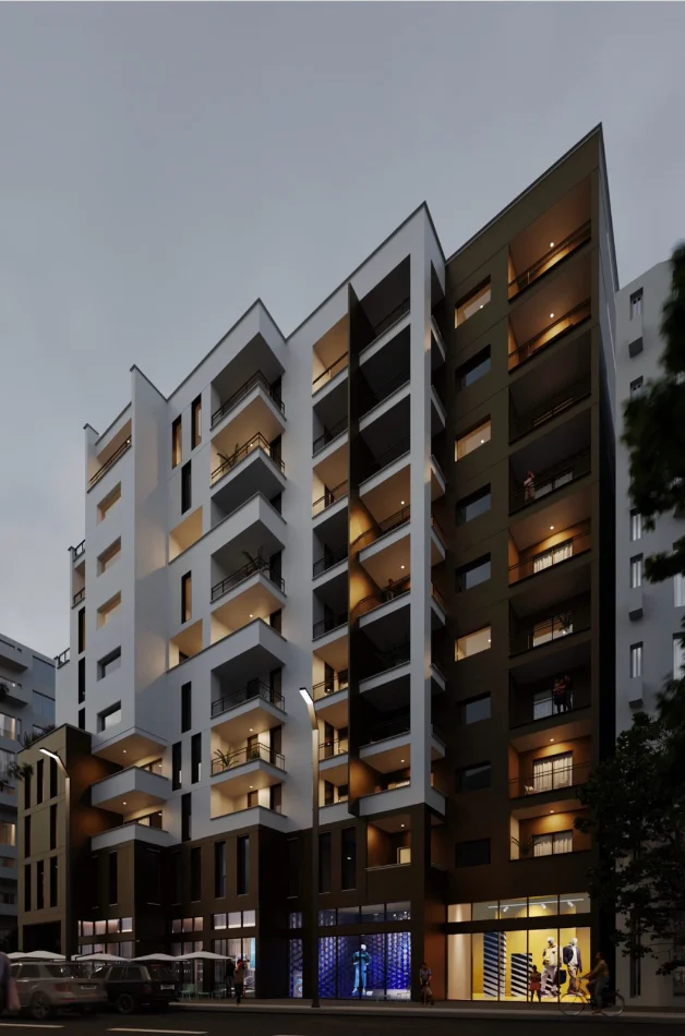 Tirane, shitet apartament 2+1+Ballkon Kati 8, 117 m² 240.000 € (Don Bosko)