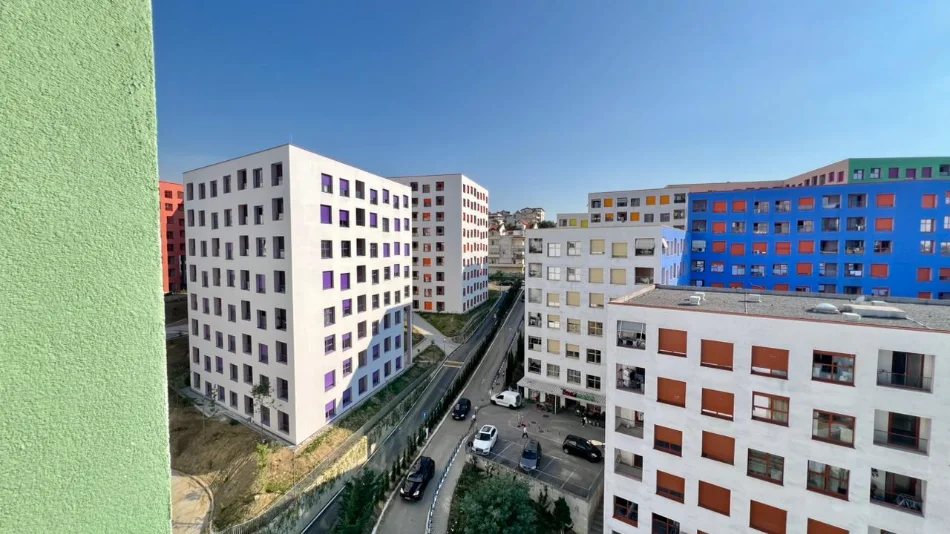 Me Qera: 2+1📍Ali Demi (Rezidenca Kadiu) - Ndertim i Ri✨️ - 46,000 Leke/Muaj - S.75m² - Kt.6 || I Pabanuar me Pare🔥