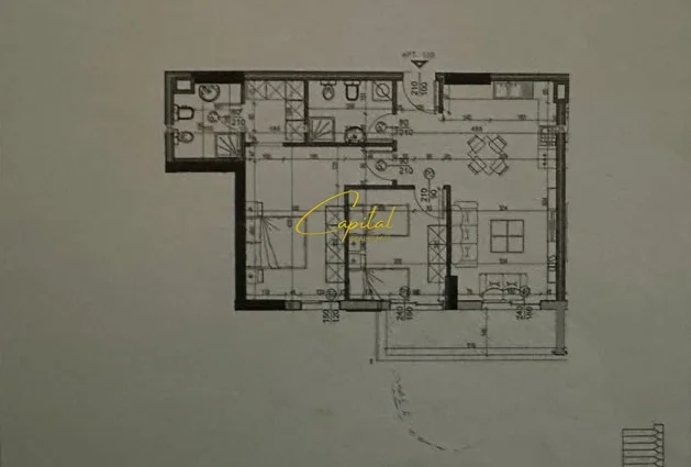 Tirane, shitet apartament 2+1 Kati 1, 99 m² 190.000 € (XHAMLLIKU)
