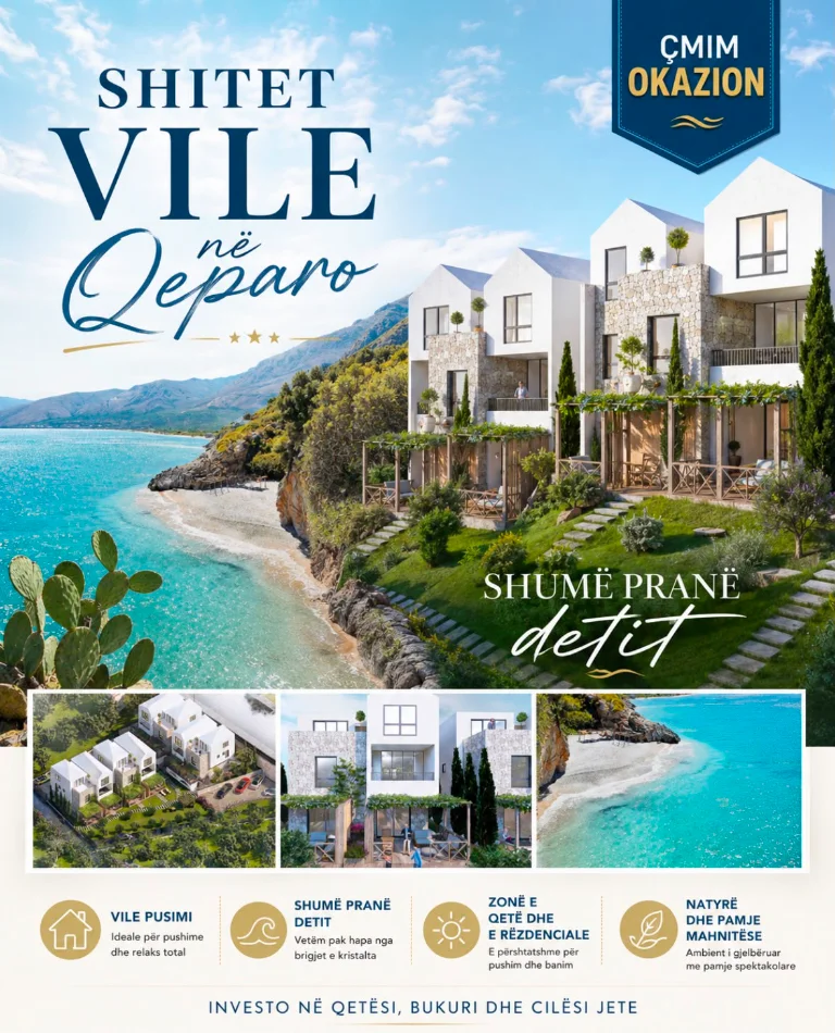 Himare, shitet Vile ne plazh Vile 2 Katshe , 120 m² 