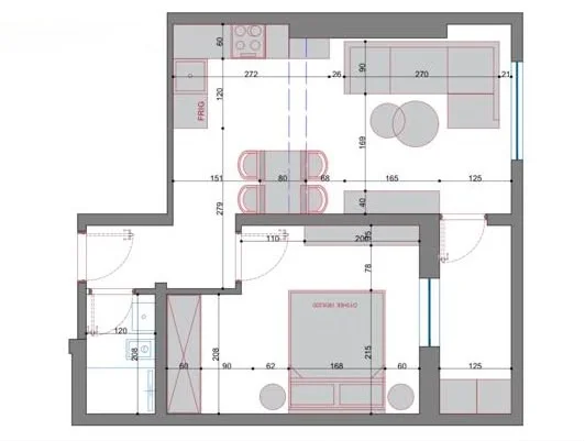Tirane, shitet apartament 1+1 Kati 4, 51 m² 163.000 € (Selvia)