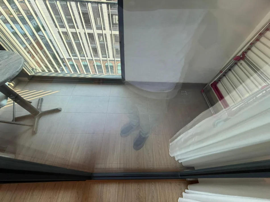 Tirane, jepet me qera apartament 1+1 Kati 7, (rruga e kavajes)