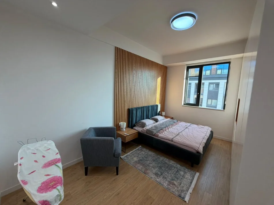 Tirane, jepet me qera apartament 1+1 Kati 7, (rruga e kavajes)