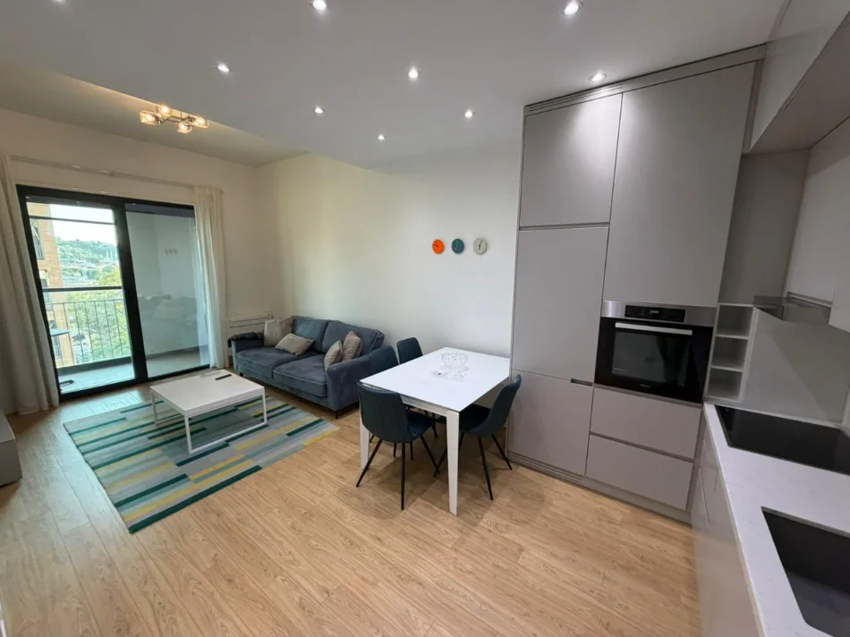 Tirane, jepet me qera apartament 1+1 Kati 7, (rruga e kavajes)