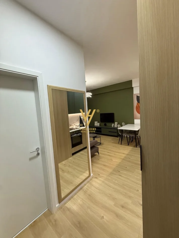 Tirane, jepet me qera apartament 1+1+Ballkon Kati 6, 60 m² 520 € (ALI DEMI)